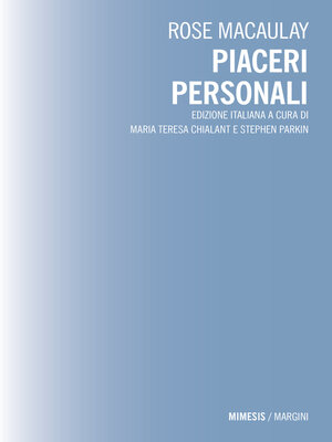 cover image of Piaceri Personali